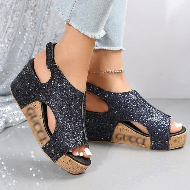GlitterAura Sandals