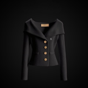 Mayfair Off-Shoulder Blazer