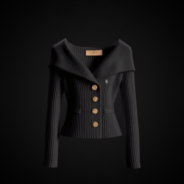 Mayfair Off-Shoulder Blazer