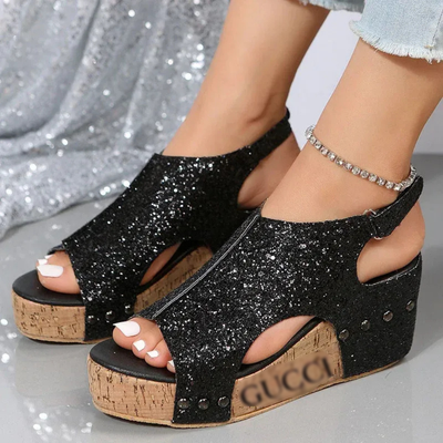 GlitterAura Sandals