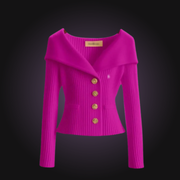 Mayfair Off-Shoulder Blazer